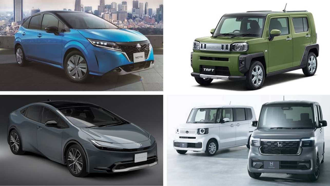 The Nissan Note, Toyota Prius, Honda N-Box and Daihatsu Taft are cool and affordable. But would they work in Australia?