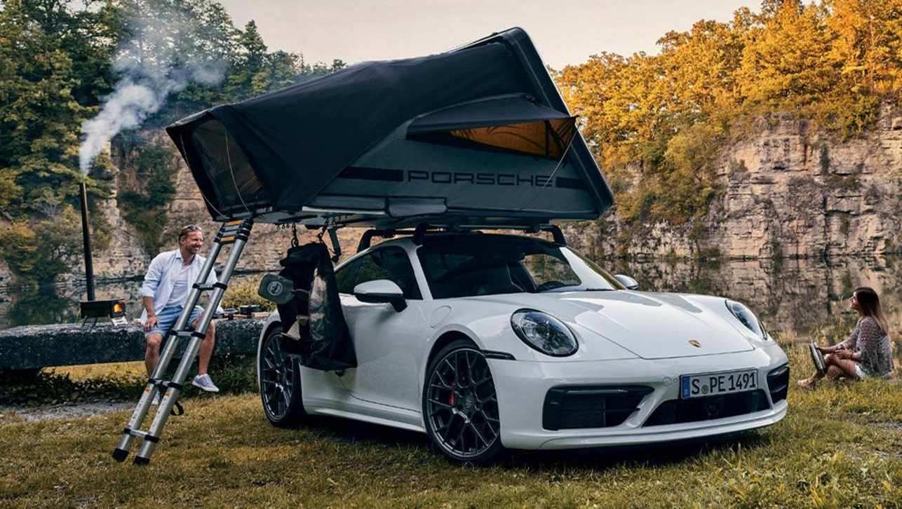 Porsche roof tent store
