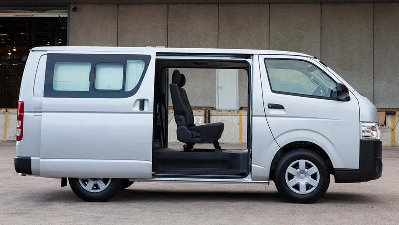Toyota HiAce LWB Crew Van 2017 review CarsGuide