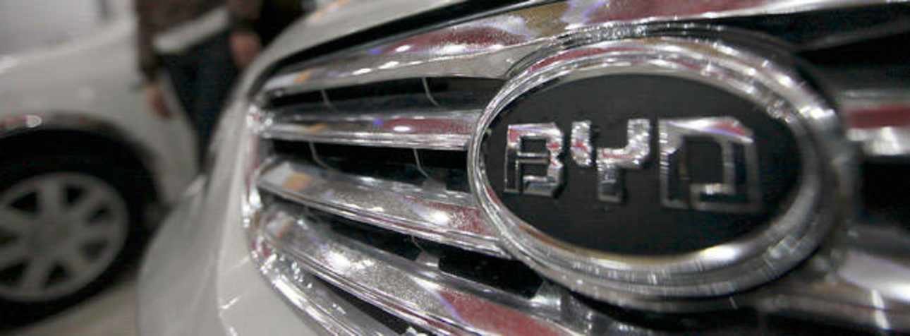 BYD, a technology leader for China, is planning to reveal its first plug-in electric cars in Beijing