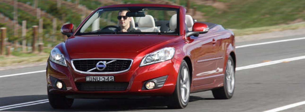 The newest C70 S and T5 convertibles are now arriving at Volvo dealers