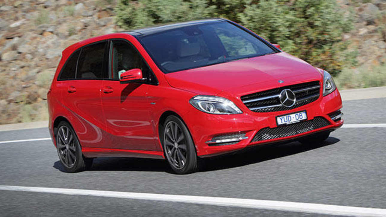 The Mercedes Benz B-Class rated well in the crash-testing analysis.