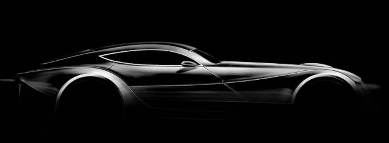As the teaser photo shows the coupe draws some inspiration from the long, low and sleek design of the Aero SuperSport.