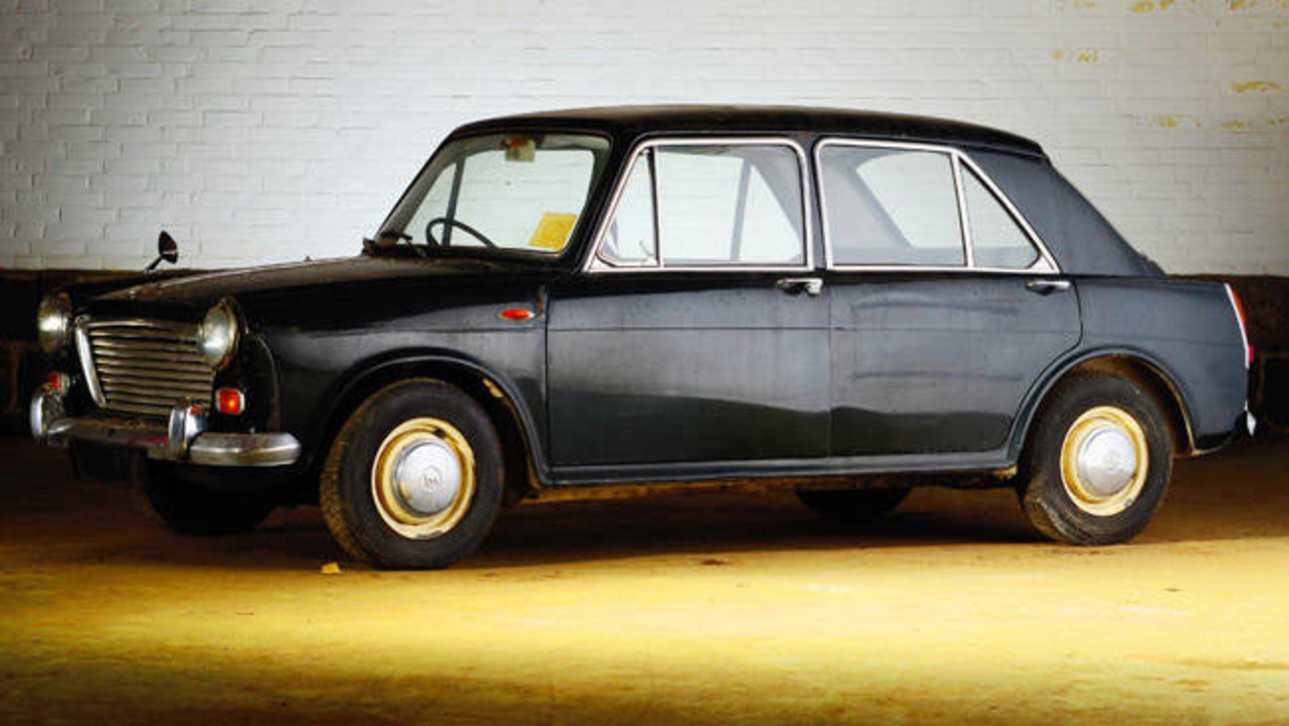 Retro Morris 1100. Morris 1100s in good condition sell for between $7000 and $8000 these days.