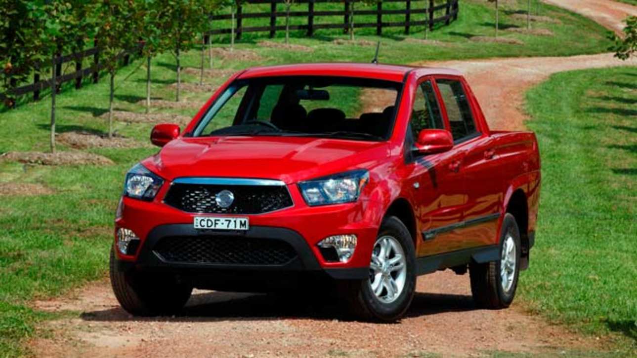The Actyon Sports Dual Cab Ute starts at $26,990 drive away.