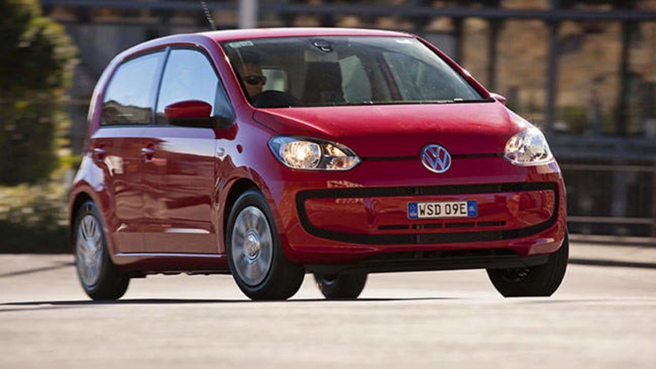The VW Up is the only one to make any concession to modern driving aids. 