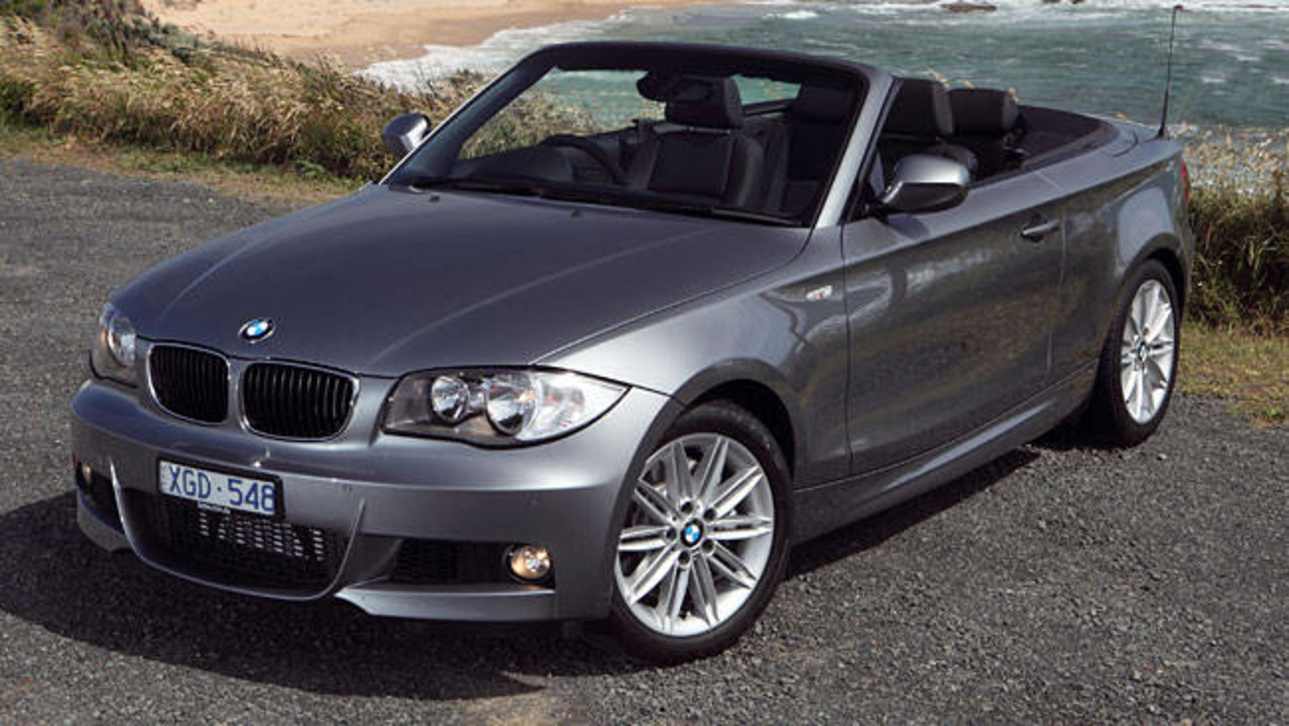 The is the current range topper in the BMW 1-Series lineup, BMW 135i cabriolet.