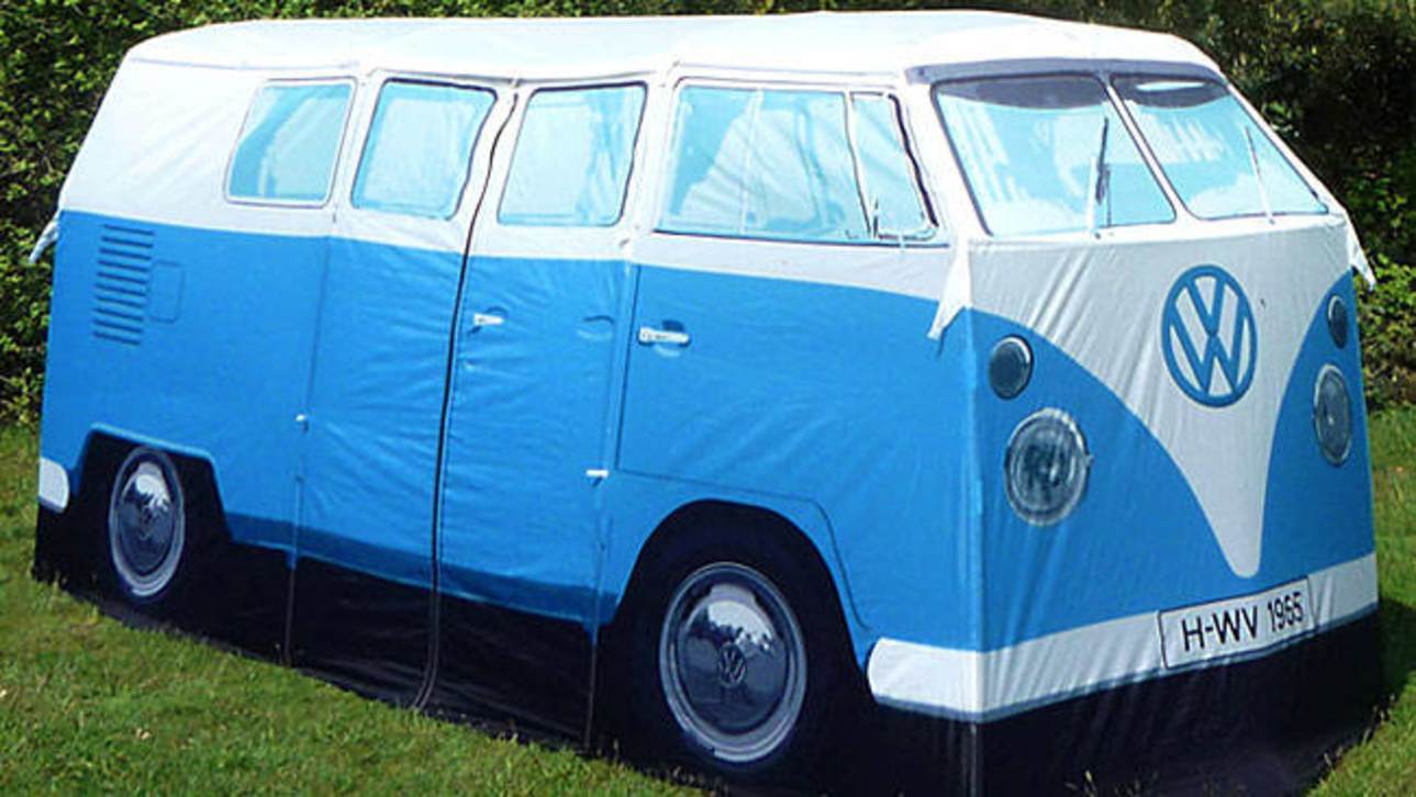 The tent version of the old-faithful VW Kombi. 