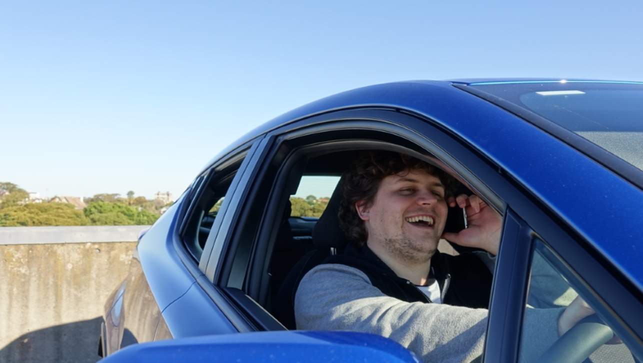 The average driver spends 3.5 minutes on the phone per one-hour trip.