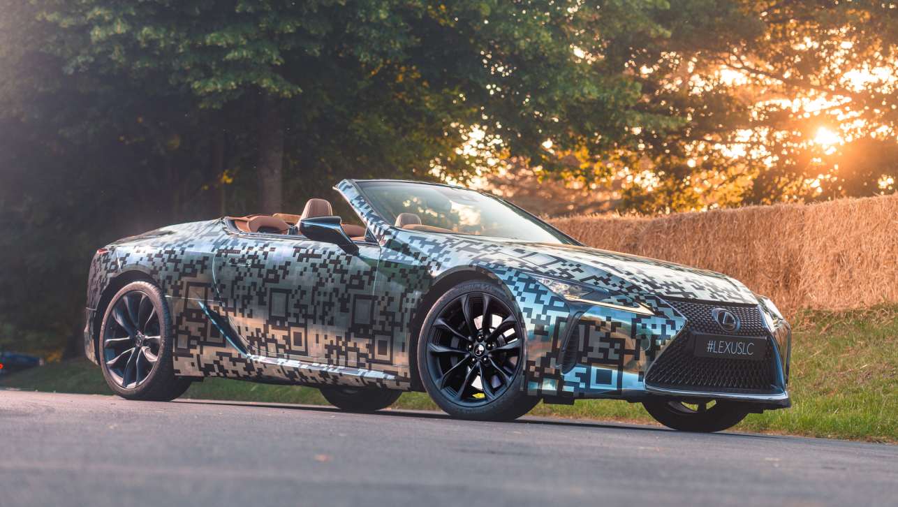 Despite its limited audience, Lexus Australia is keen to get the drop-top LC delivered locally.