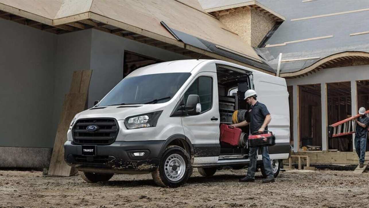 The Ford Transit is one of many discounted vans as part of the 2020 end-of-financial-year sales.
