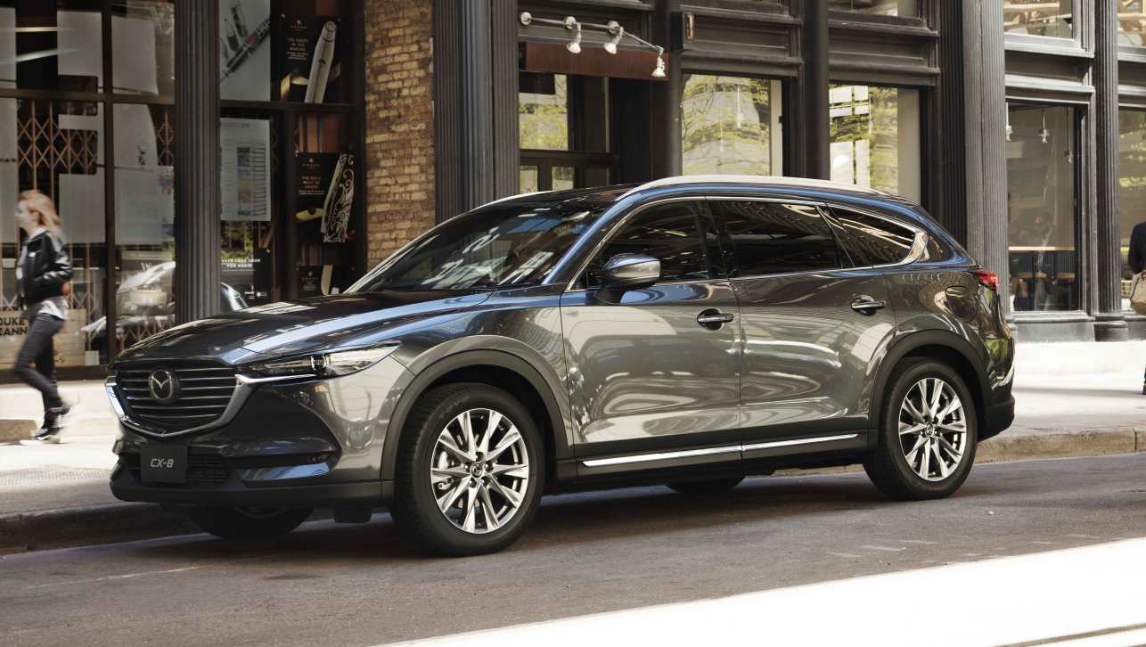 Small changes for the diesel-only CX-8 range in 2019.