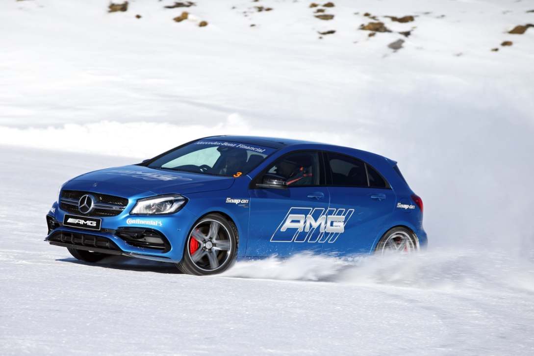 The current Mercedes-AMG A45 is already the benchmark four-cylinder car for power, with 280kW. The new version will have more.