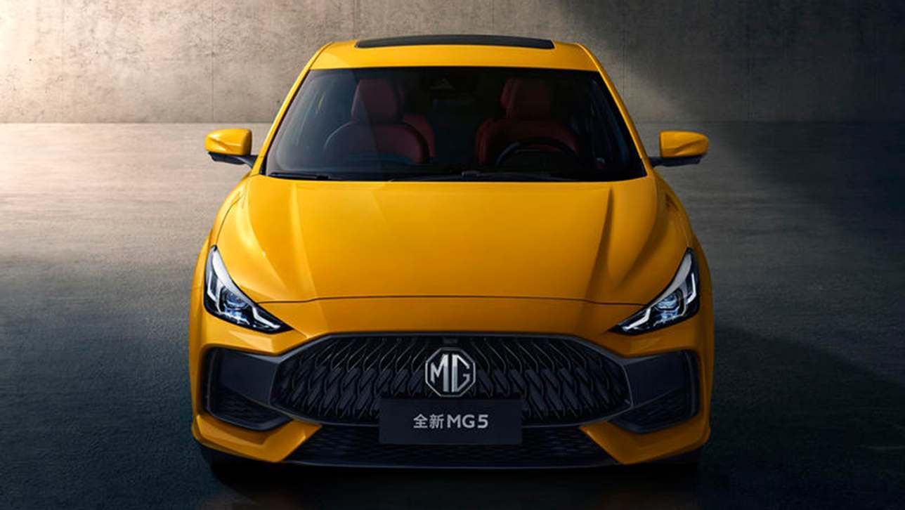 The Corolla-sized MG5 sedan has high tech and safety, which could ironically cause a problem for an Australian launch.