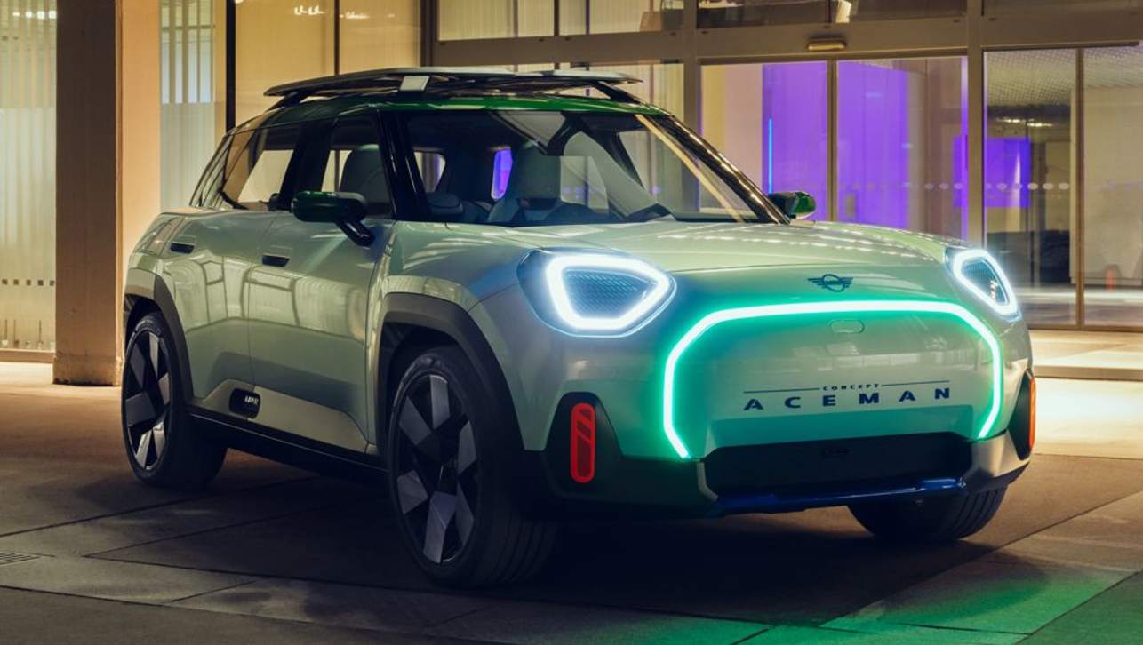 The Aceman will use a new EV platform developed between BMW Group and Great Wall Motor.