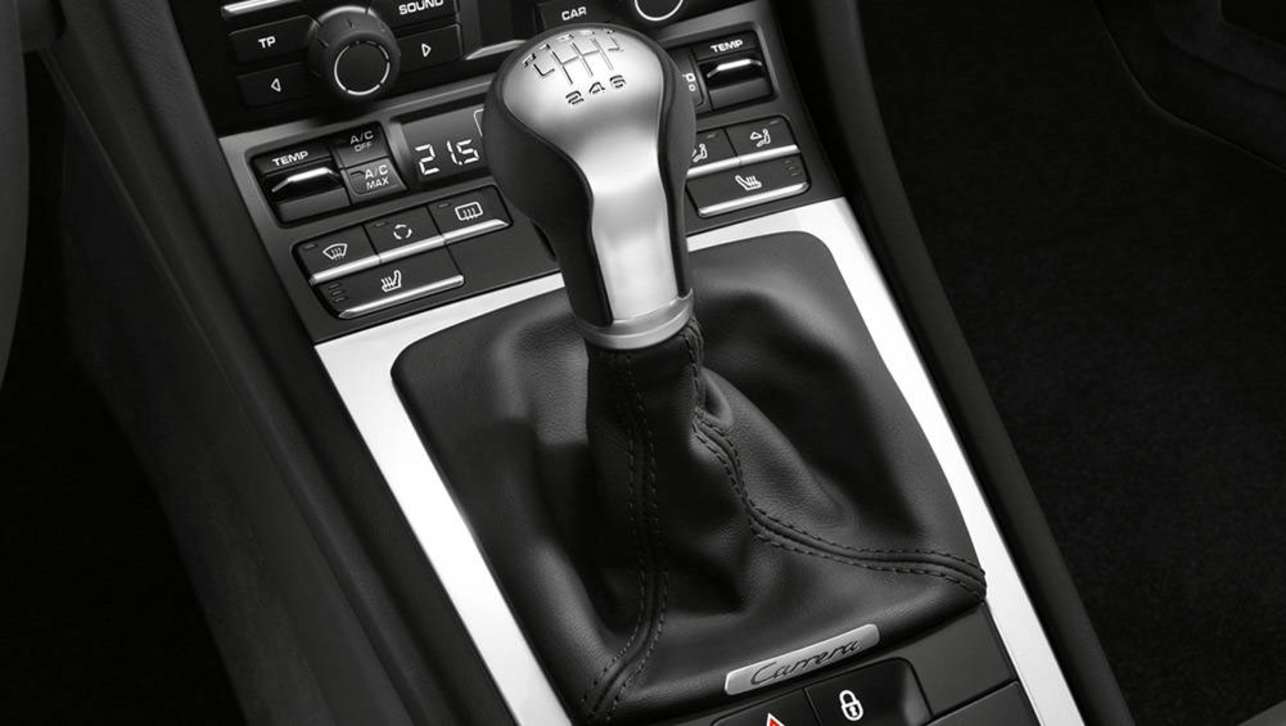 Porsche&#039;s manual transmission has a beautiful, bolt-like action.