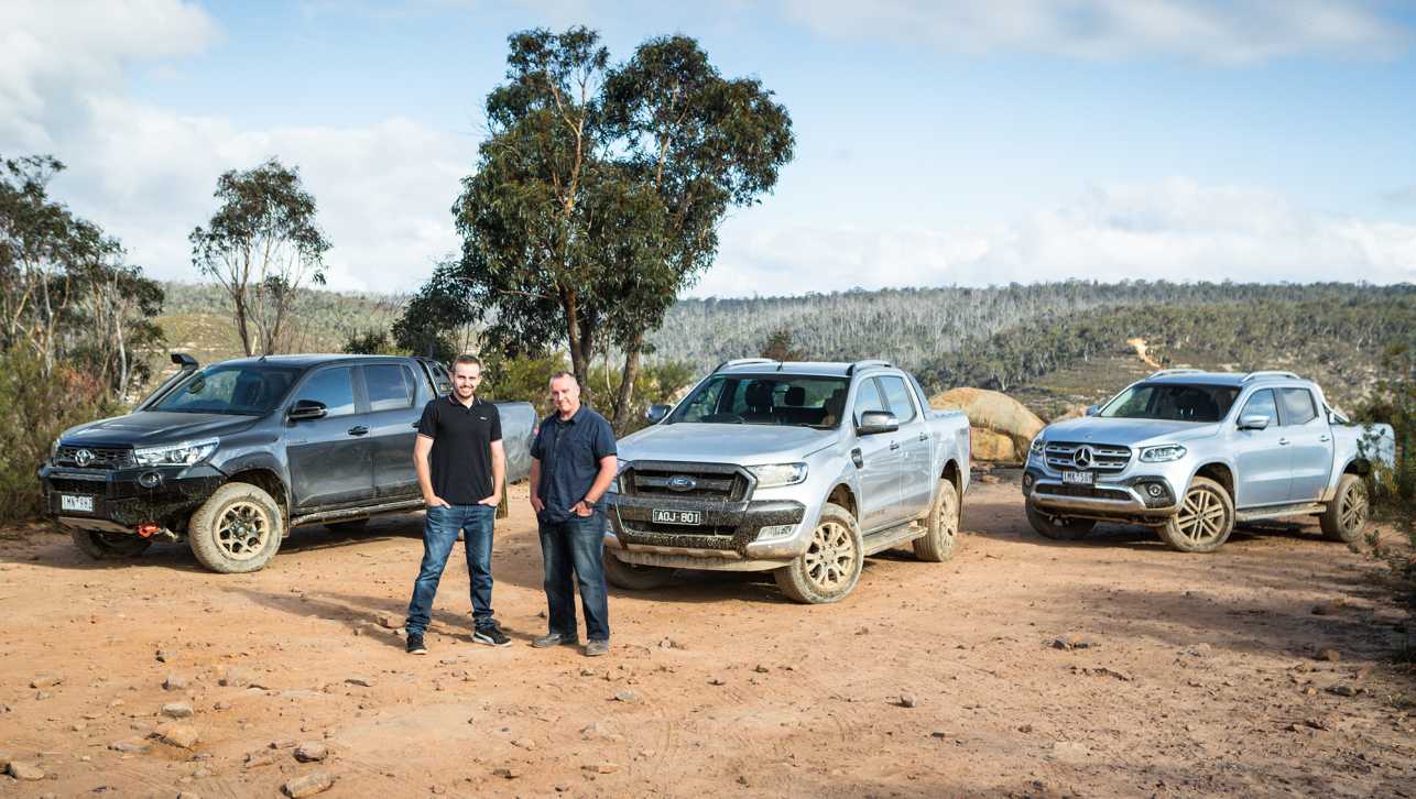 Ford Ranger vs Toyota HiLux vs Mercedes-Benz X-Class