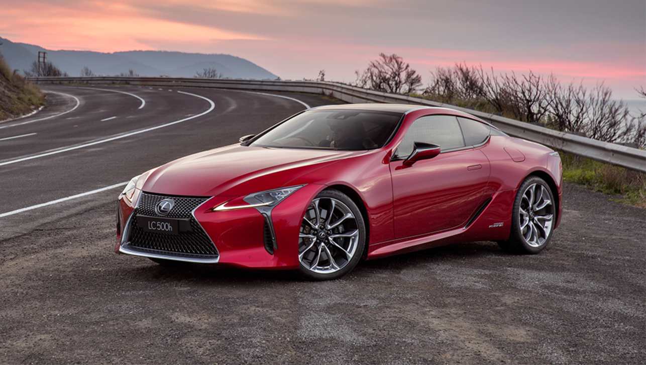 The LC 500h pairs performance with efficiency.