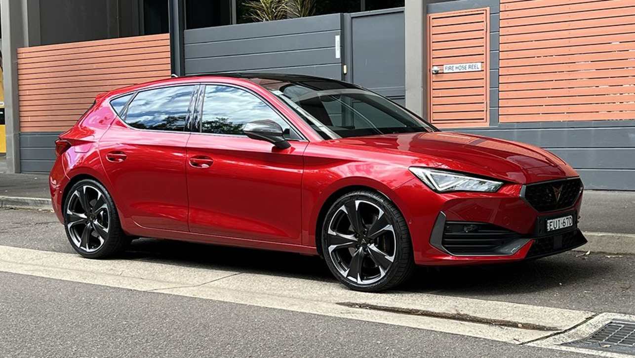 The Cupra Leon VZ is the second-from-base model in the range.