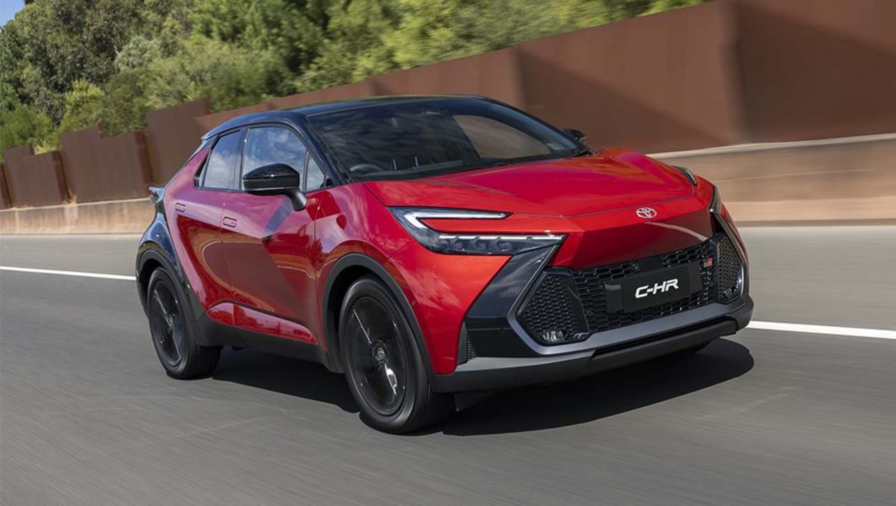 Toyota C-HR Hybrid GR Sport 2024 review: snapshot – New flagship sets  sights on Hyundai Kona N Line | CarsGuide