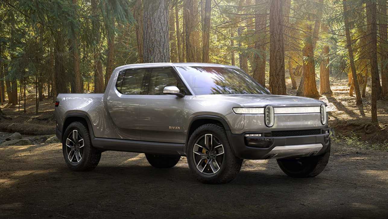 The R1T is all-electric brand Rivian’s full-size pick-up.