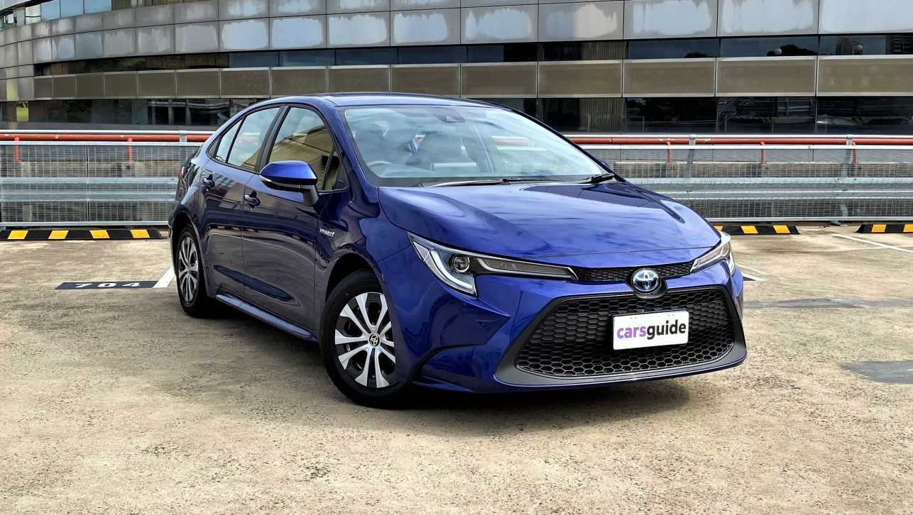 Toyota corolla hybrid sx discount