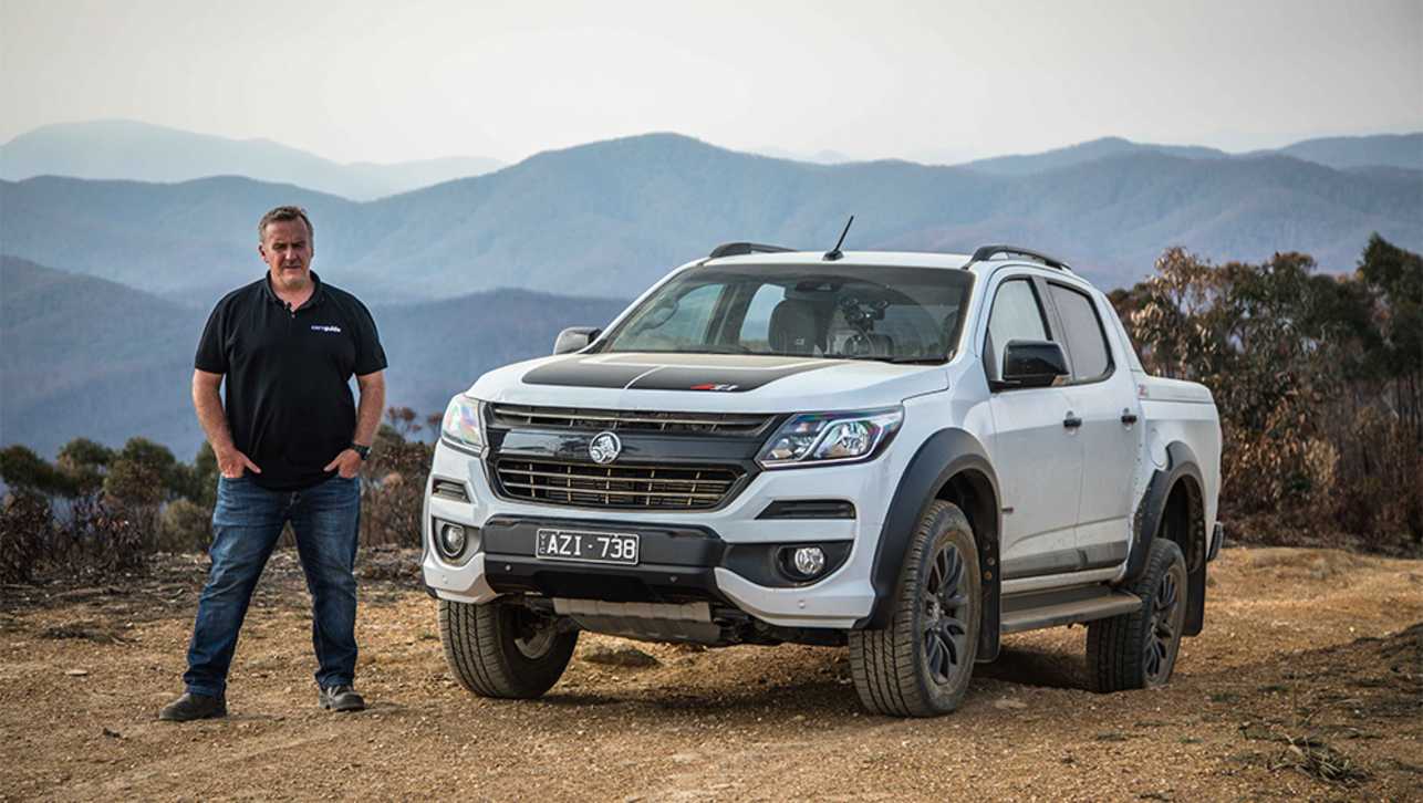 The Holden Colorado Z71 handles off-road duties well.