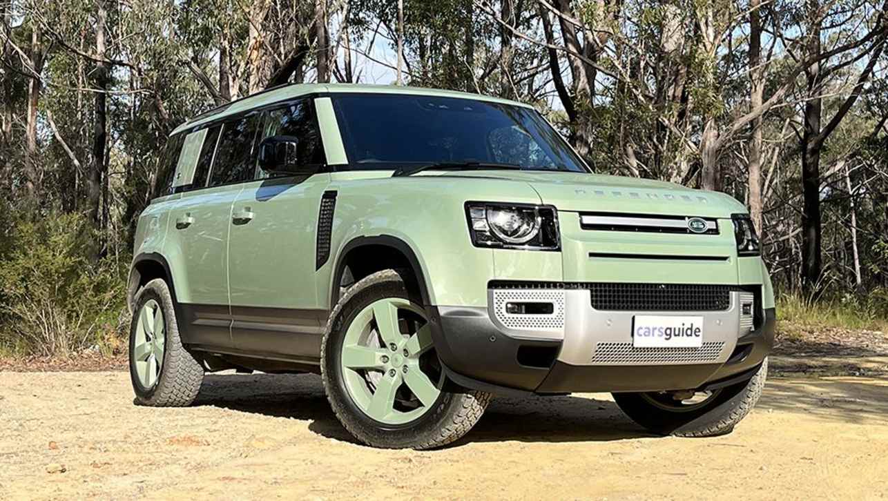 The limited-edition 75th anniversary Defender's paint job is eye-catching – for better or worse. (Image: Marcus Craft)