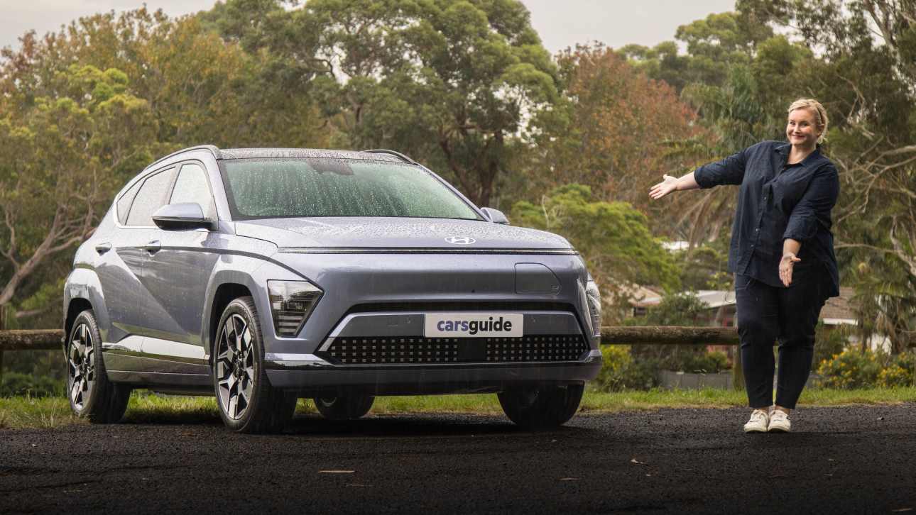 The top electric Hyundai Kona proves it has the style and space but what about everything else? (Image: Glen Sullivan)