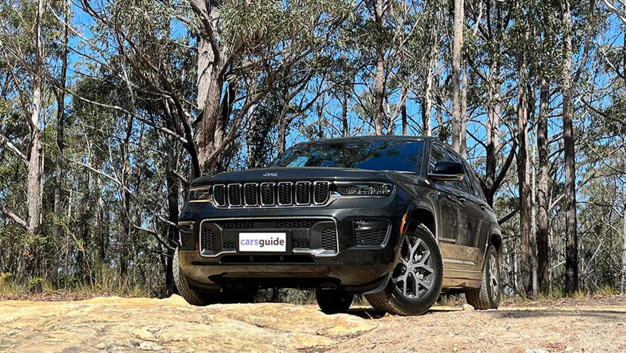 This Jeep Grand Cherokee Overland offers family SUV buyers five-seat flexibility in their vehicle.