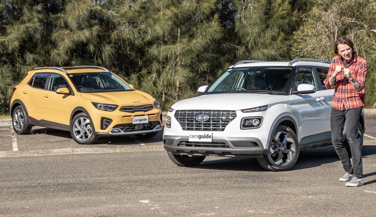 The Kia Stonic GT-Line goes head-to-head with the Hyundai Venue Elite.