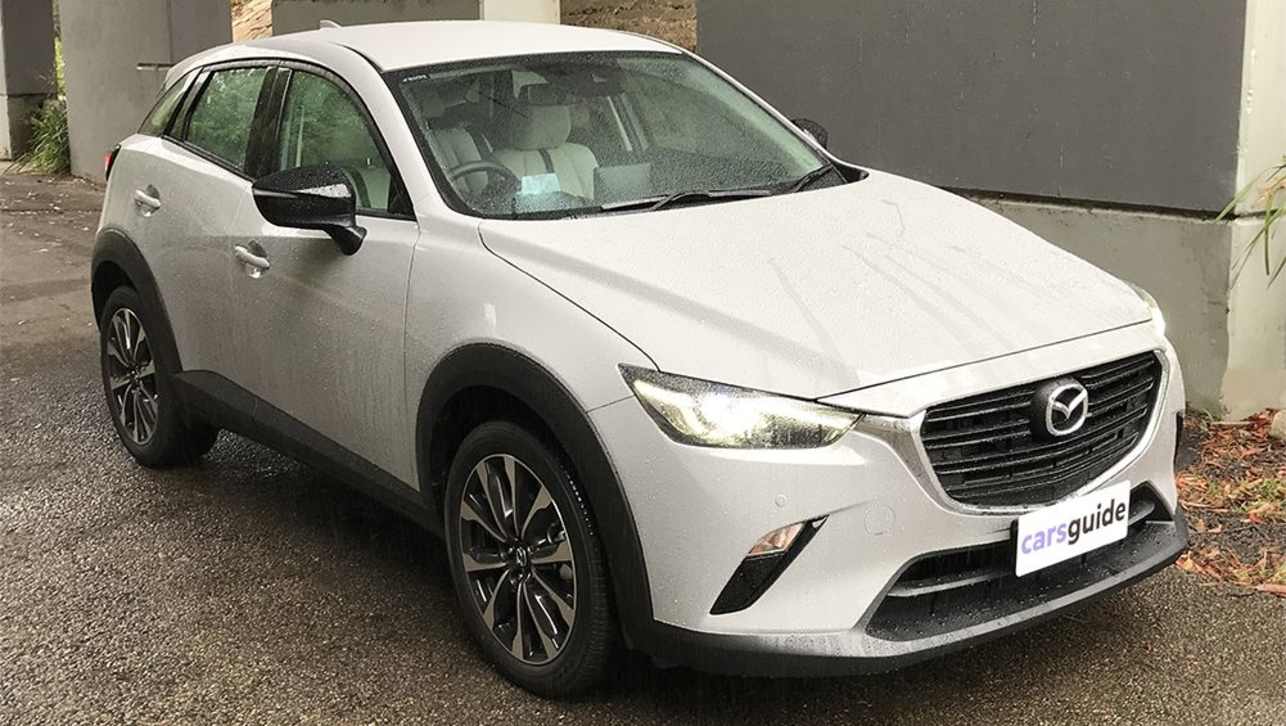 Tightly wrapped and neatly detailed, the CX-3's exterior has aged well.