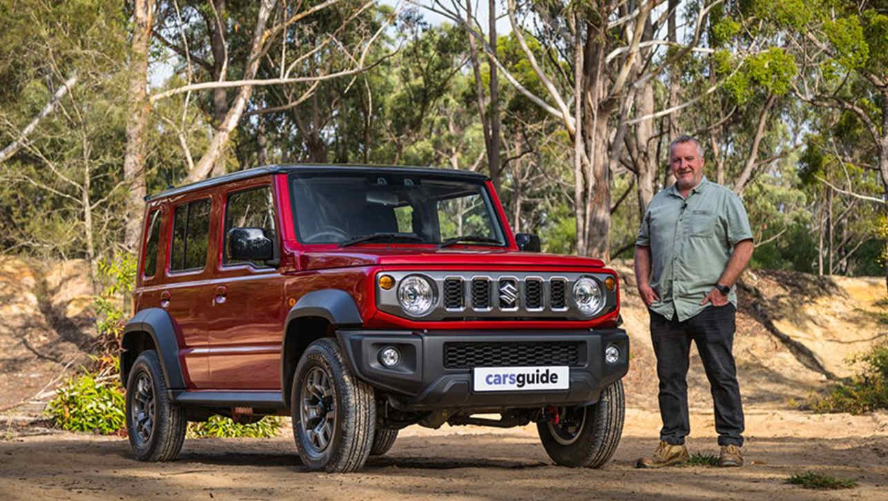 The Suzuki Jimny XL is longer and heavier than the three-door version, but it has the same engine. (Image: Glen Sullivan)