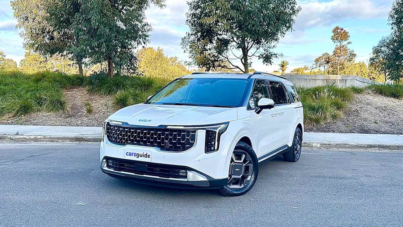 Kia Carnival hybrid 2025 review GTLine longterm Part 1 the petrol V6 and diesel