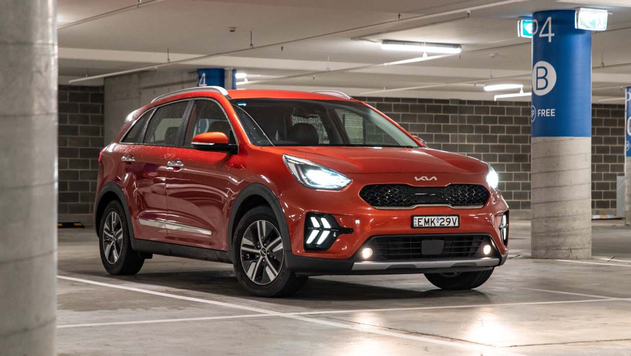 Kia&#039;s Niro is available with three different powertrains, a hybrid, plug-in hybrid and full electric.