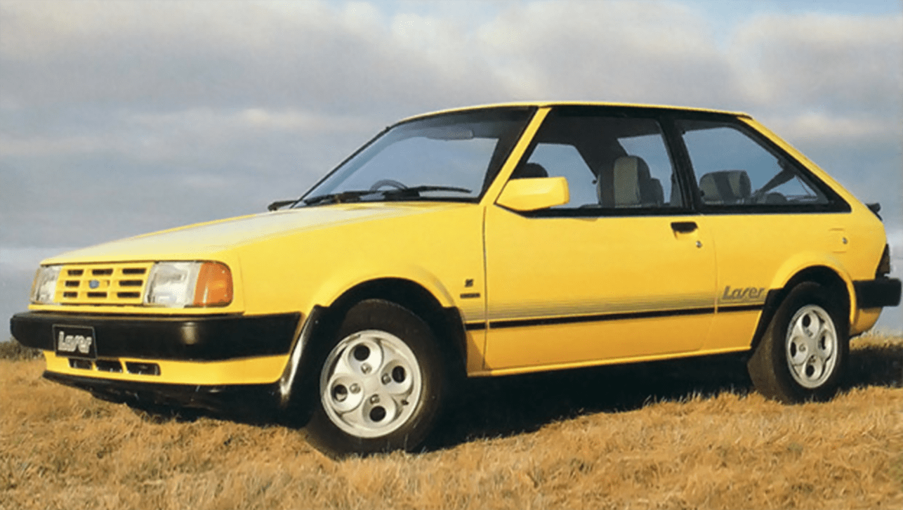 Laser focus: Ford has offered Aussies a hot-hatch fix for 40 years, from the 1981 Laser Sport and later TX3 to today&#039;s Focus ST.