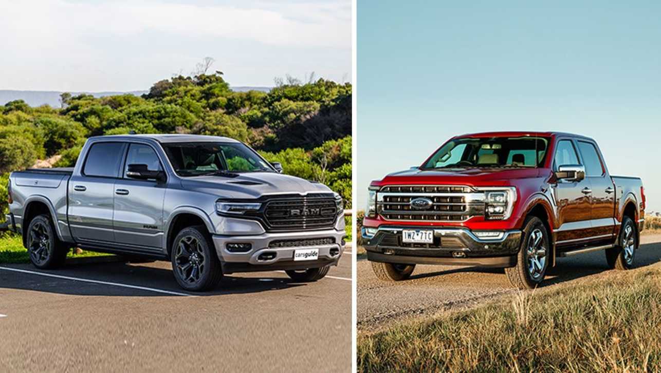 The hulking Ford F-150 and Ram 1500 are popular picks for people who want to tow.