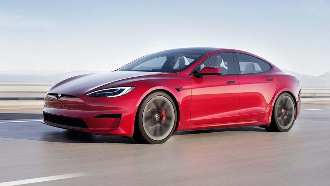 The Tesla Model S Plaid has a claimed 0-60mph sprint time of less than two seconds.