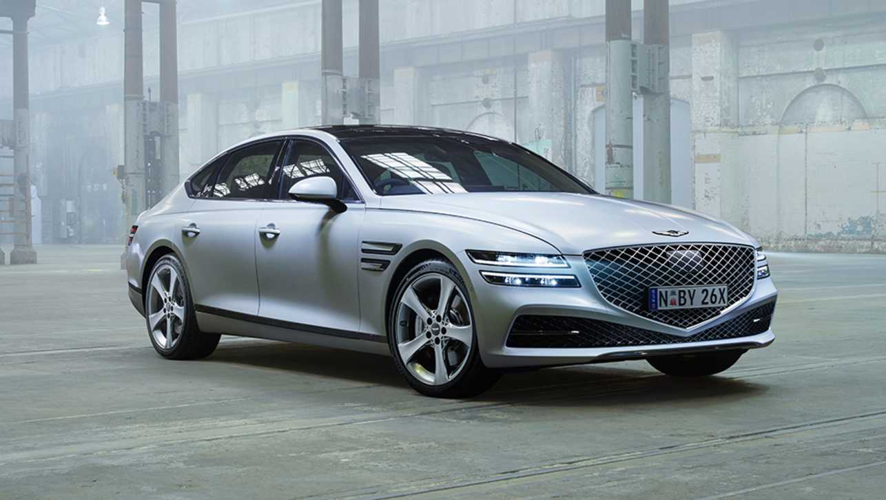 2021 Genesis G80 pricing and specs detailed Luxurious Kia Stinger sibling arrives to rival