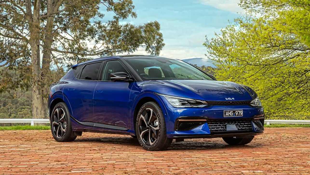 The all-electric EV6 mid-size SUV represents the future of Kia Australia.