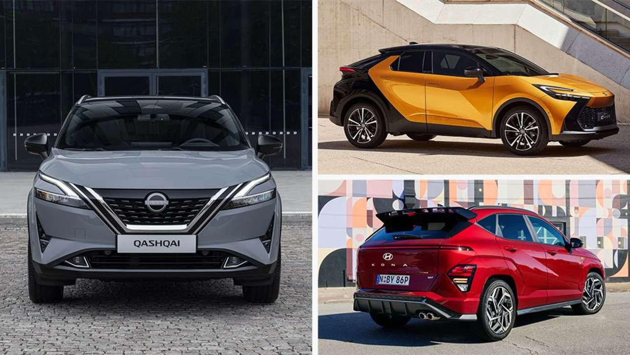 The Nissan Qashqai, Toyota C-HR and Hyundai Kona will all offer hybrid powertrain options in the next nine months.