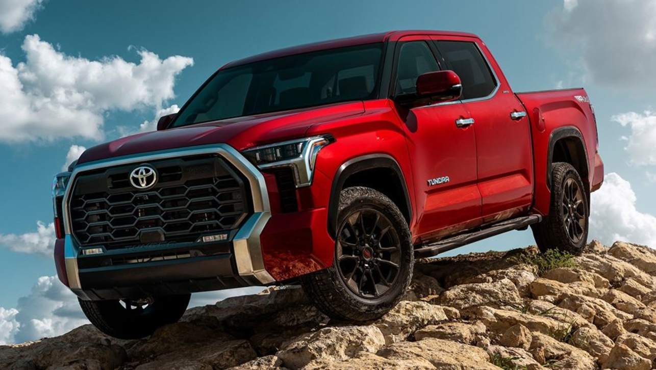 The Toyota Tundra is on the way to Australia.