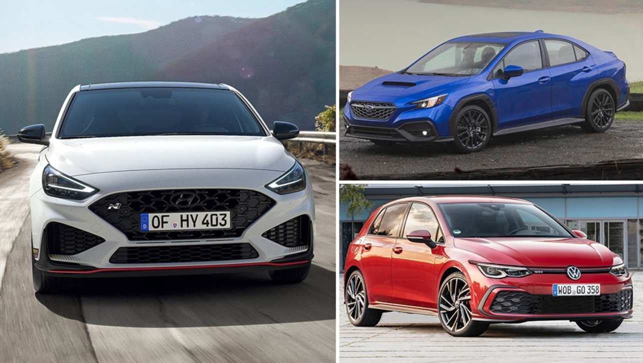 The VW Golf GTI may have popularised the hot-hatch genre, but the Subaru WRX and Hyundai i30 N are keeping the spirit alive.