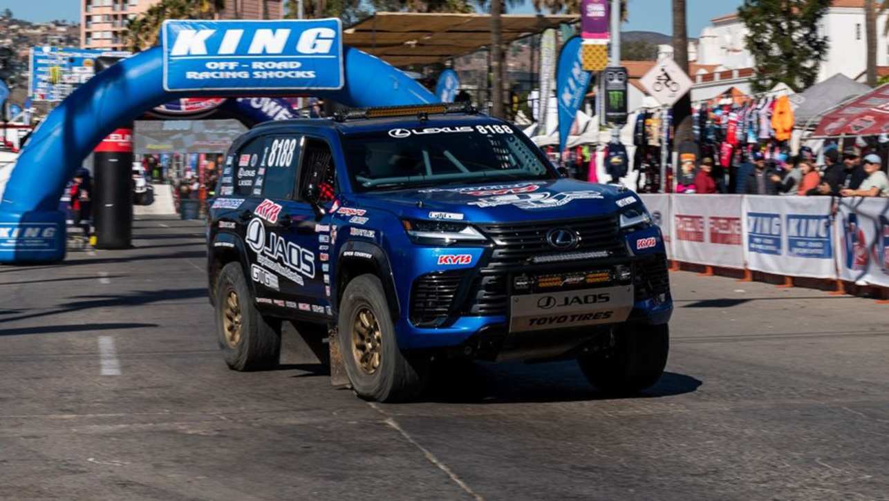 The Lexus LX600 Offroad Team Jaos is an off-road racing beast, but surprisingly not all that much is modified.