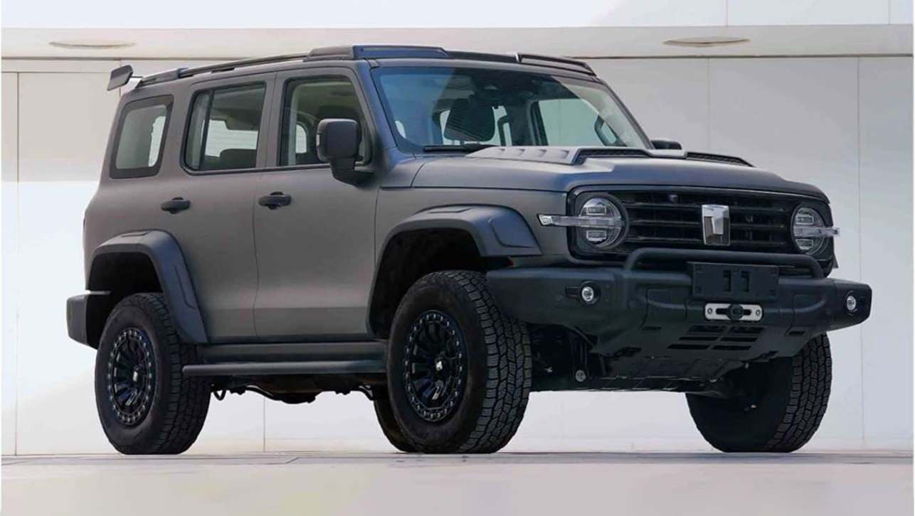 The Tank 330 is based on the Frontier Edition’s specs, but with a V6 replacing the turbo four. (Images: MIIT via CarNewsChina)