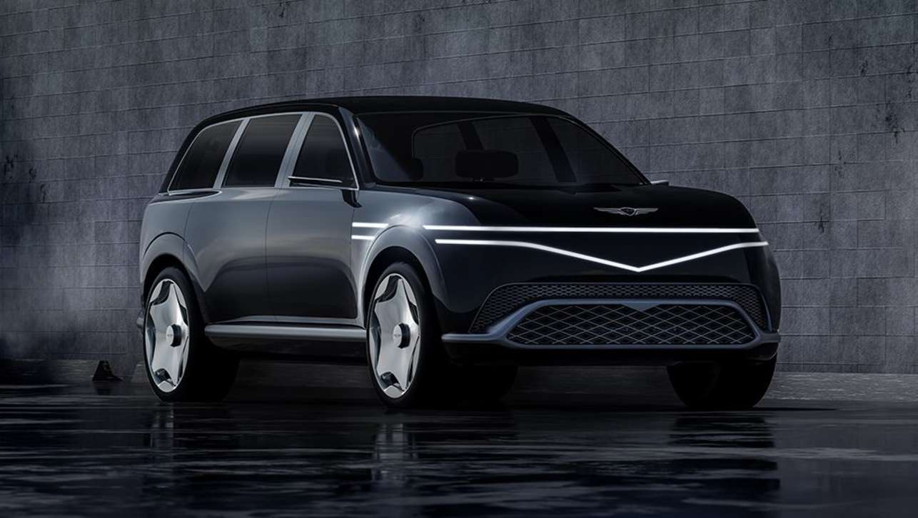 Genesis is confident it can put the spectacular pillarless doors of the Neolun concept into production.