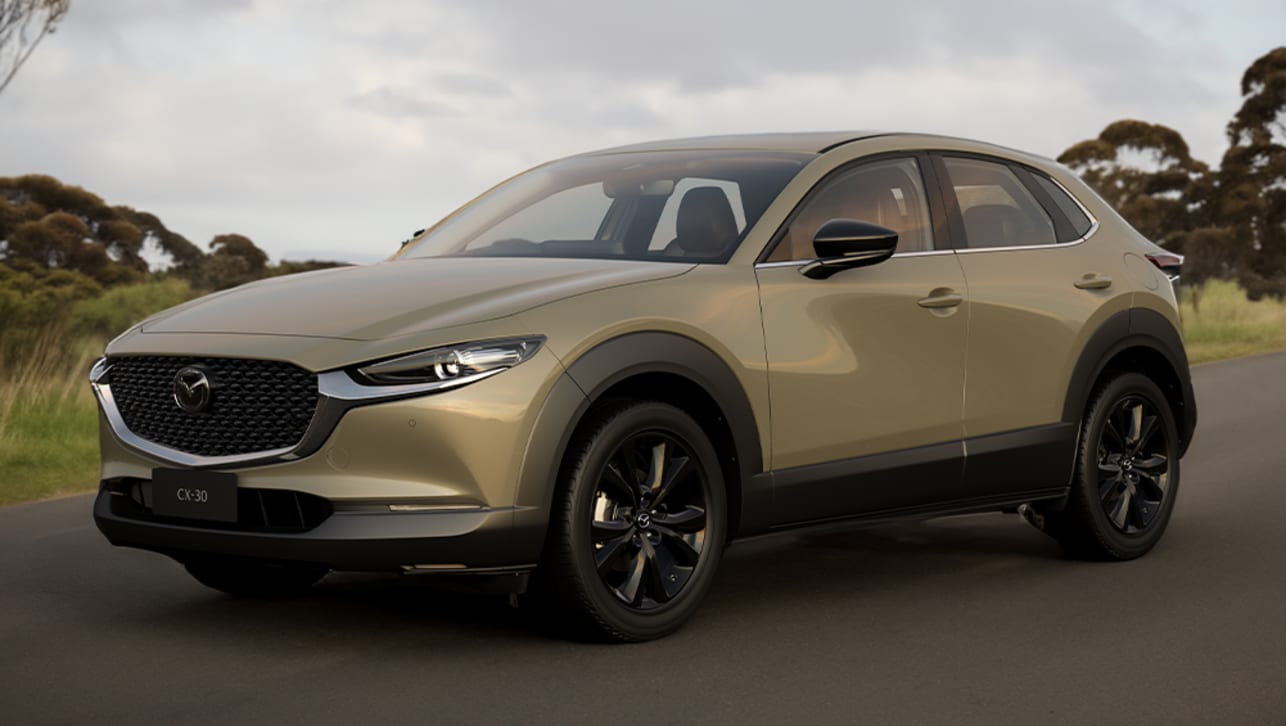 Familiar looks but small changes to tech and efficiency for the CX-30.