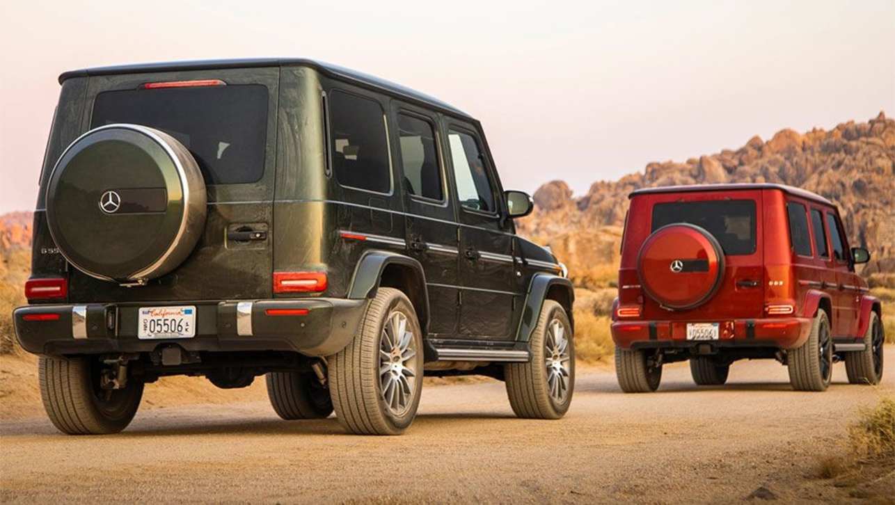The G-Class has gone from rugged army 4x4 to a celebrity status symbol, and soon maybe parent to a baby version.