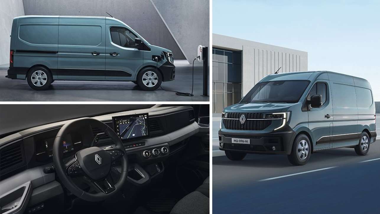 More modern styling telegraphs a more modern set of drivetrain options for the French van.