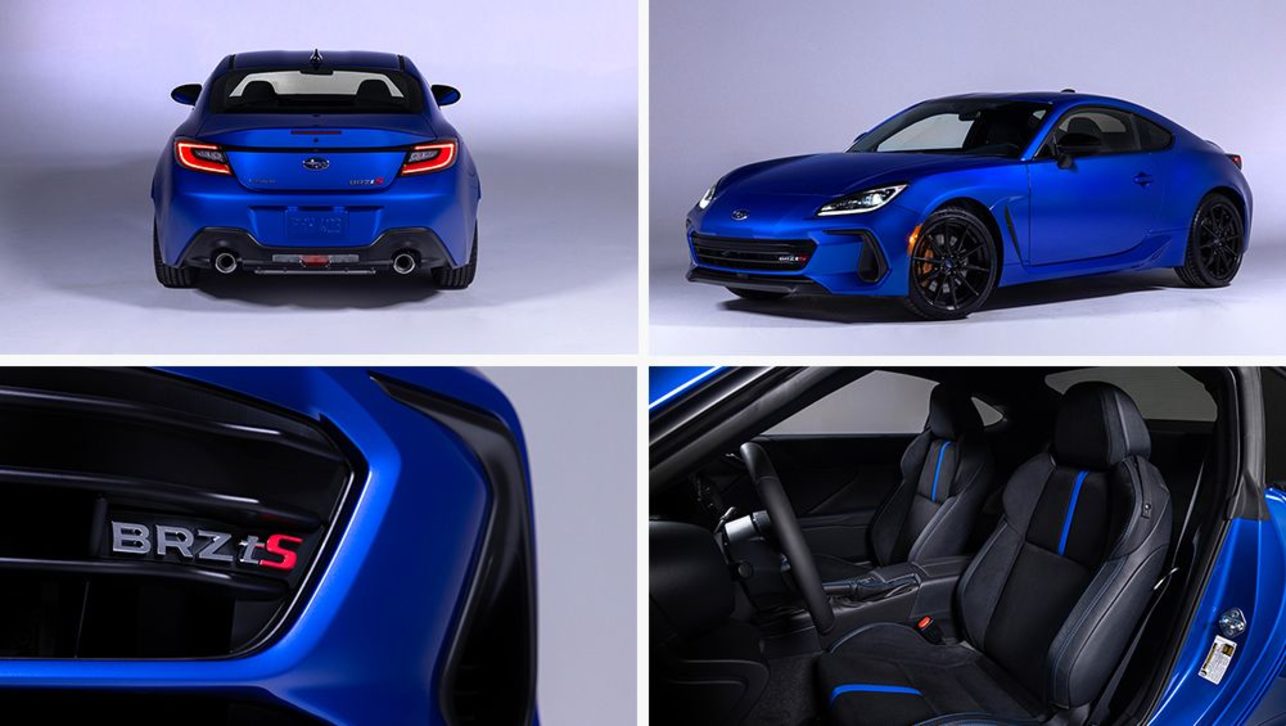 The Subaru BRZ tS is yet to be confirmed for Australia, but expect the added safety features to come next year.